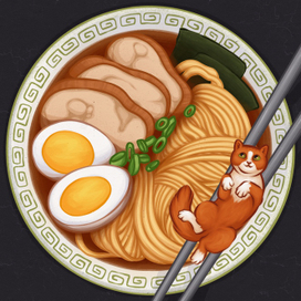 Cat’s ramen