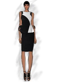 платье эскиз