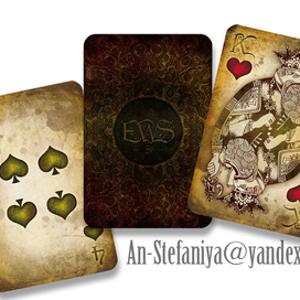 Игральные карты "EWS"