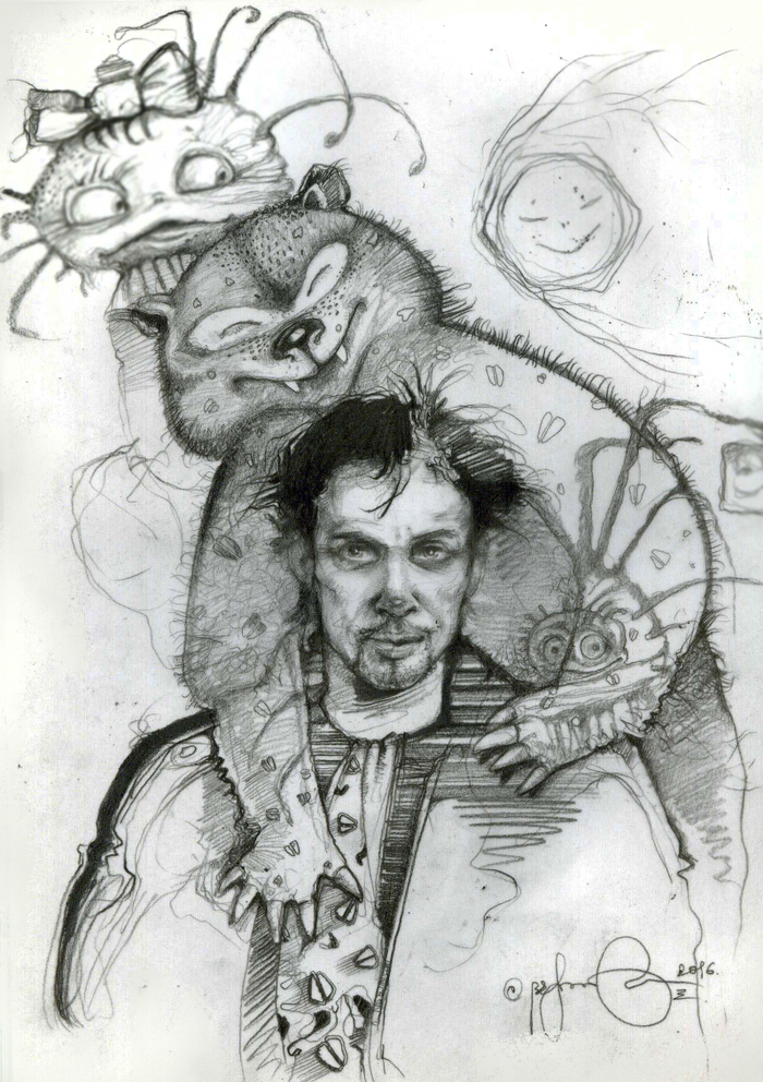Storyteller. Author's illustration