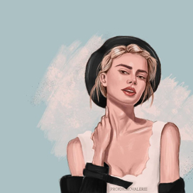 Девушка в шляпе