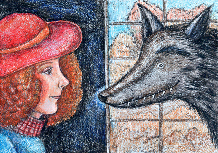 Красная шапочка и Серый волк 