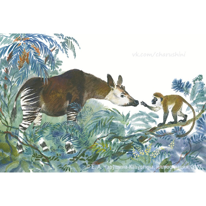 Разворот к моей дебютной книге "Мартышкины джунгли".