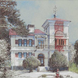 Геленджик. Весна. Маяк.