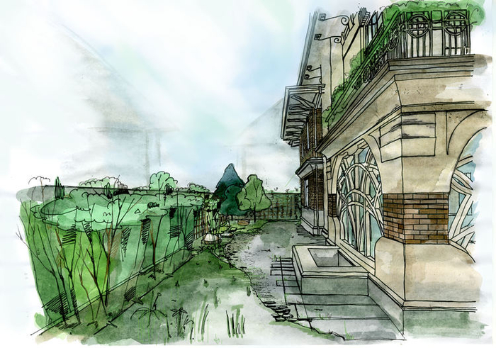 концепция ландшафта