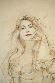 картина маслом ( фрагмент)