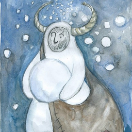 "Великан-эгоист" - Снег