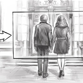 Сториборд о любви.