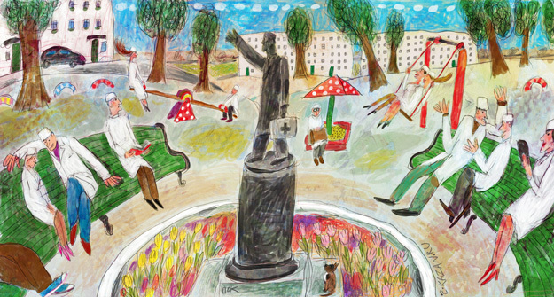 Сквер мединститута