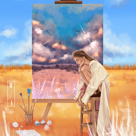 Пейзаж День/Ночь