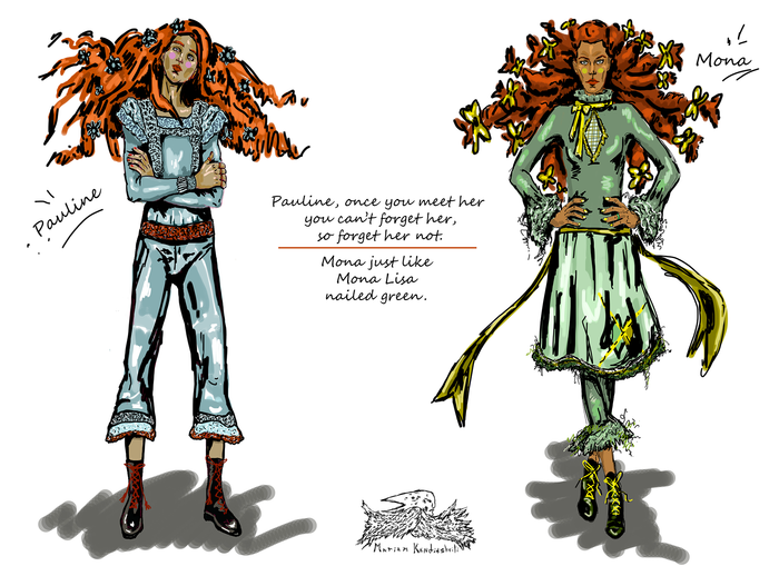 фэшн иллюстрация авторские костюмы