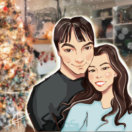 Портрет стилизованный