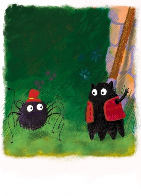 Паук и лихорадка (1 картинка)