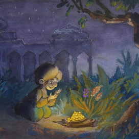 Маленький Мук нашел клад