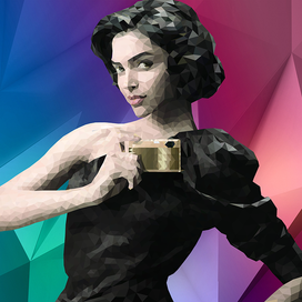 Портрет лоу поли