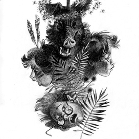 повелитель мух.обложка