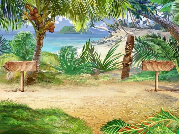 Фон для детской обучающей игры "38 попугаев - подготовка к школе" (PIPE studio, "Новы