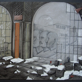 Разоренная типография