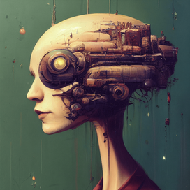 Обложка для книги о будущем