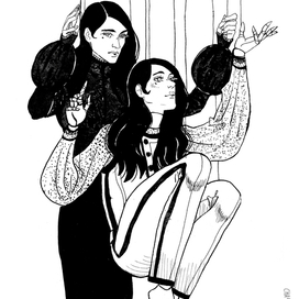 Рисунок тушью