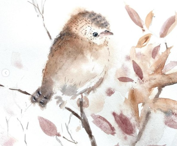 Нахохлился