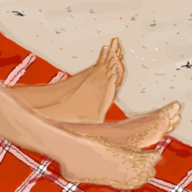 Playing sunshine reggae in four legs