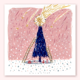 новогодняя открытка