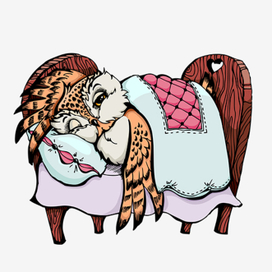 Сова проснулась