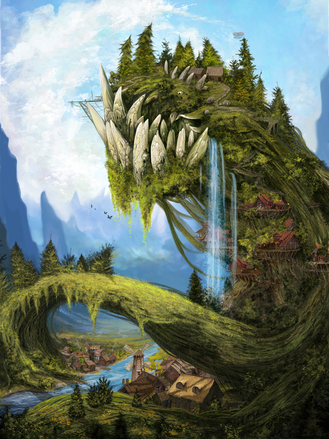 Монстр спокойный, растительный