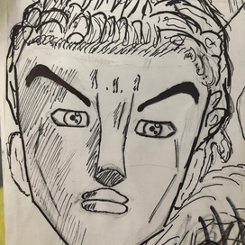 Учусь рисовать людей .