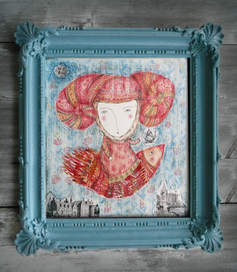 Маленькая принцесса спешит на чаепитие