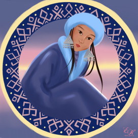 Женщина севера