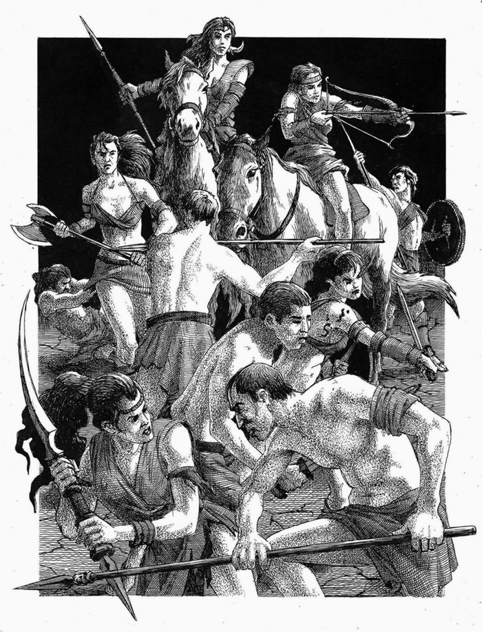 Нападение амазонок