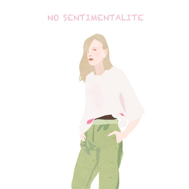 Fashion illustration. No sentimentalite