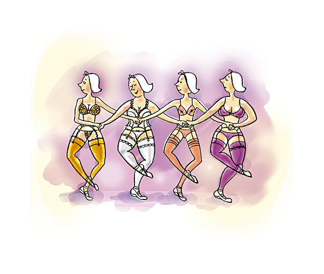 Иллюстрация для журнала FHM