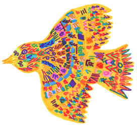 Птица Флом Астер