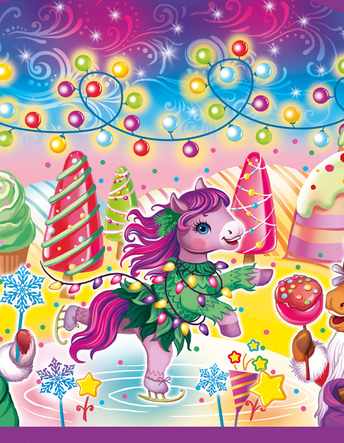 новогодний подарок для "Обьединенных кондитеров"