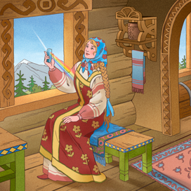 Девица у окна