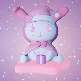 My Melody 3D blender 