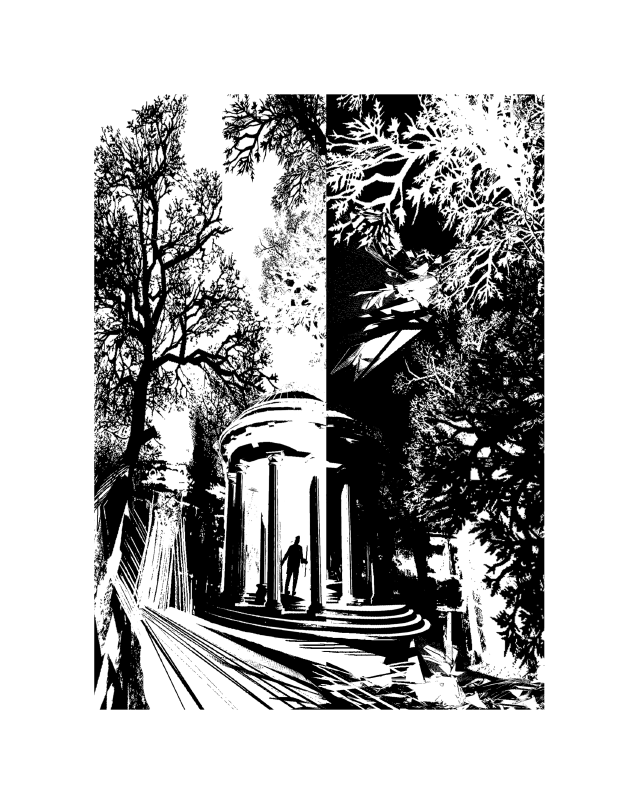 "Просветлённый" Дж.Г. Баллард, иллюстрации к рассказам, 2016 г.