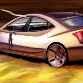 вышла продышаться