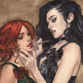 Трисс и Йеннефер (The Witcher lll. Wildhunt)