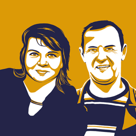 Портрет в стиле поп-арт