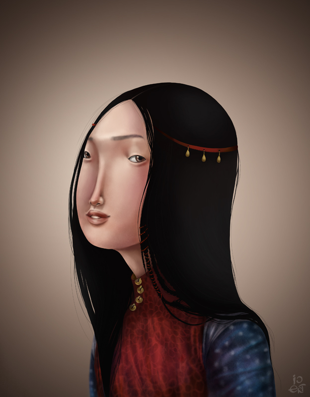 иллюстрация к тибетской сказке