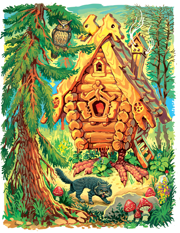 Иллюстрация к «Василисе Прекрасной»