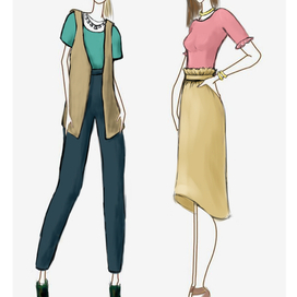 концепт наряда для ателье