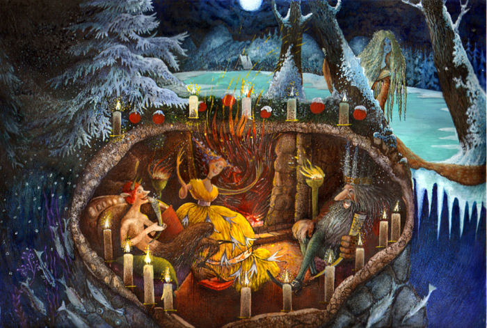 Г.Х.Андерсен.  "Лесной холм."