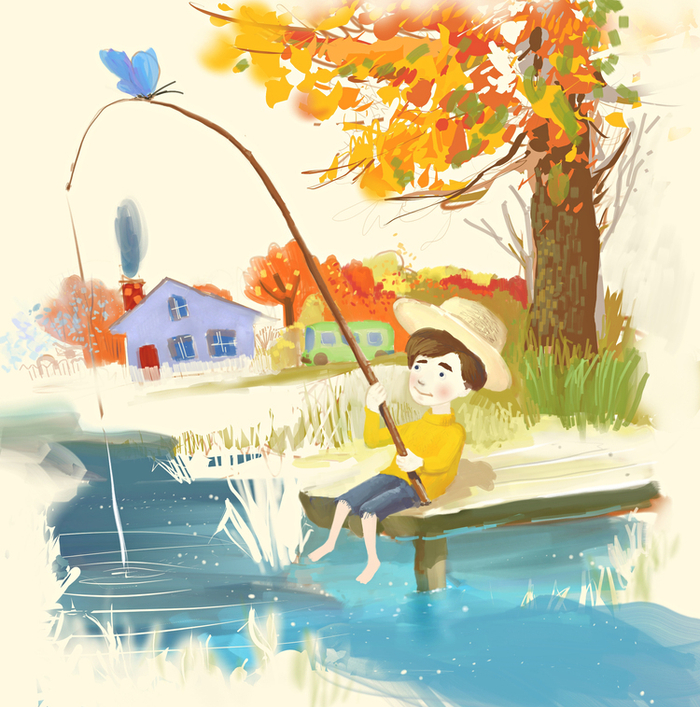 иллюстрация бабочка