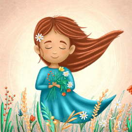 Девочка-осень