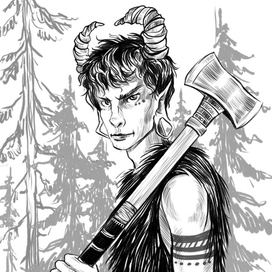 ориджинал фэнтэзи скетч1